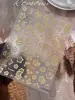 Adesivos de Unhas Yitu Folha de Ouro Flores Metálicas Adesivos Fonte de Arte de Unhas Atacado Adesivos Padrão Formiga Decorações Yt7430