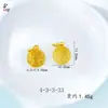Pendente Antigo de Animal Dourado da Sorte para Pulseira e Colar DIY Pingente de Sorte Alta Retenção de Cor Joias para Revenda
