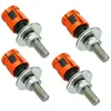 Tornillos para Matrícula de Coche, Tornillos para Marco de Matrícula de Coche, Accesorios Decorativos, Tornillos Inoxidables, Kit al por Mayor, Adecuado para Motocicletas