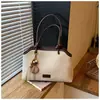 Bolso Retro de Gran Capacidad para Otoño e Invierno para Mujer 2026 Nuevo Bolso de Hombro Simple para el Trabajo Bolso Tote de Mano Simple