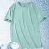 Camiseta de Manga Corta de Seda de Hielo para Hombre Verano 2026, Nuevas Camisetas Transpirables para Correr y Deportes, de Media Manga para Hombre, de Secado Rápido