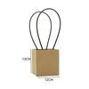 Brocado cor buquê de flores embalagem bolsa presente bolsa cesta de flores criativa material para presente de arranjo de flores