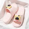 Lindas pantuflas de cachorro para mujer, sandalias de plataforma de suela gruesa para usar al aire libre, pantuflas para el hogar en interiores, zapatos de playa para hombre