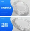 Manguera transparente no estándar aislada retardante de llama plástico transparente manguera de agua alimentaria j sin olor PVC transparente capilar