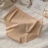Máquina de Hielo de Verano Fresca Elástica Alta Nude Sin Costuras Bragas Pantalones de Mujer Fábrica Transfronteriza Dropshipping Distribución