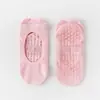 Calcetines antideslizantes de pie completo para mujer, calcetines deportivos profesionales para entrenamiento de fitness, culturismo, bádminton y tenis, calcetines cortos