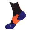 Calcetines de Baloncesto de Media Pantorrilla con Bloques de Color Personalizables con Malla Transpirable Disipación de Calor y Calcetines Deportivos Antideslizantes para Adultos y Niños Entrenamiento y Competición