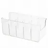 Caja de Almacenamiento Compartimentada Transfronteriza, Almacenamiento de Cinturones, Caja de Almacenamiento Transparente de Cables de Datos para Escritorio, Caja de Almacenamiento Apilable para Mascotas