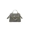 Moda para Mujer Tendencia Estilo Denim Bolso Cuadrado Pequeño 2026 Nuevo Bolso de Mano Simple Bolso Kelly Bolso Cruzado