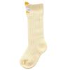 Nuevos calcetines de tubo alto de malla de primavera y verano para niños, calcetines finos de algodón para bebés a prueba de mosquitos con dibujos animados tridimensionales, calcetines de algodón para bebés al por mayor