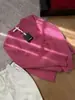 Feche os olhos e compre esta série! Elegante suéter de mohair rosa claro com gola redonda, de abotoamento simples, para o inverno, cardigã de tricô macio e aconchegante