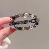Novo Acessório de Cabelo de Cristal de Luxo 2026 para Mulheres, Grampo de Cabelo Peça de Cabeça com Design de Nicho de Alta Qualidade