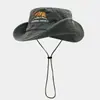 Nuevo Sombrero para el Sol de Exterior para Mujer, Moderno, Selva, Senderismo, Pesca, Parasol, Sombrero de Senderismo, Sombrero para el Sol Bordado para Hombre