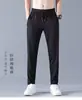 Pantalones Deportivos Casuales Holgados de Malla Fina de Secado Rápido para Hombre, de Venta Caliente en Verano, Tallas Grandes, con Aire Acondicionado