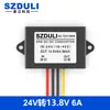 Conversor de energia DC 24V para 13.8V14V15V Módulo redutor DC-DC para carro 18-40V para 13.8V