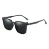 Óculos de Visão Noturna Magnéticos de Clipe, Estilo Tiktok, Óculos de Sol Três em Um, Óculos de Grau de Armação Grande, Dropshipping a