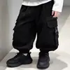 Calça de Malha para Meninos Primavera e Outono 2026 Nova Outono Estilo Coreano Legal Moda Bebê Celebridade da Internet Casual Tendência