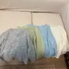 Casaco Suéter de Tricô Crochê Lã + Mohair Estilo Tridimensional Suave Outono Quente e Livre Lua Branca