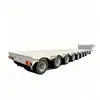 Vendendo Semirreboques, Grandes Reboques para Escavadeiras com Gancho e Cinta, Semirreboques para Transporte de Escavadeiras, Reboques de Plataforma de 9 Eixos