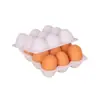 Escena de Cocina en Miniatura para Casa de Muñecas Transfronteriza Alimentos y Accesorios de Juego Mini Bandeja de Huevos Modelo Set de 11 Piezas