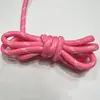 Cordão de Corda Trançada de Poliéster de 5 mm, Corda Trançada Colorida Feita à Mão, Cordão de Fechamento Paracord, Cordão para Chapéu