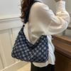 Bolso de diseño de nicho para mujer, novedad de verano 2024, bolso cruzado versátil, bolso de hombro cuadrado de moda para ir al trabajo.