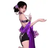 Corrente de Contas Laranja Cheongsam de Veludo Floral Exposto Lingerie Sexy Peito Pequeno Sexy Tentação Pura Costas Nuas Conjunto A899