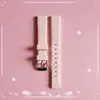 Salida de Fábrica Oreja Recta 16mm Niños Mujeres Universal Neutro Correa Inteligente de Silicona con Orejas de Interruptor