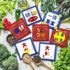 Guantes desechables para llevar, independientes, pequeños envases de alimentos, catering, plástico grueso, duradero, impresión creativa, logotipo