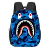 Mochila Escolar Nueva Modelo Tiburón Transfronteriza para Niños Estudiante Portátil Gran Capacidad Guardería Mochila Reductora de Carga Almacenamiento Venta al por Mayor