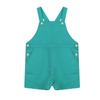 Pantalones cortos de verano 2021 para niños y niñas, de algodón, con tirantes ajustables, de color liso