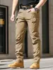 2026 Amazon Verano Hombres Tácticos Multibolsillos Color Sólido Duraderos Pantalones de Trabajo Secado Rápido Exteriores Senderismo Pantalones Venta al por Mayor