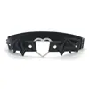 Venta Directa de Fábrica Alas de Diablo Góticas Colgante de Garra de Gato Anillo de Pierna de Cuero Correa para la Pierna Chicas Subcultura Anillo de Pierna Sexy Jk