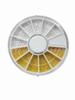 Joias para nail art valor aço dourado e prateado esfera de aço misturada esfera de aço pequena dourada e prateada totalmente dourada prateada metade dourada e prata cada