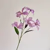 Flores Artificiales de Alta Gama, Rosas Rojas Pequeñas, Ramo para Temporada de Graduación, Kit de Materiales DIY para Ramo de Flores Falsas, Accesorios Fotográficos de Lirio
