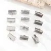 Fivela de fio de aço inoxidável 304 6,5-25mm fivela de cavalo bolinhas fivela para fita de tecido acessórios de joias DIY