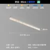 6 nuevas luces de techo empotradas de alta gama para vestidores y balcones, luces de pasillo y entrada de lujo italiano sin juntas, otros