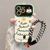 Árbol de Navidad de Perro Funda para Teléfono Móvil Adecuada para Apple 17Pro 16 Ventanas Grandes 15 Mate 14 Anticaídas 12/11 Carcasa Suave X