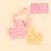 Molde para Galletas 3D con Texto del Año del Caballo Serie de Bendiciones, Molde para Estampar Fondant, Herramienta Realista para Hornear DIY