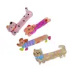 Pinza para el pelo de perro larga, colorida, con láser, linda, femenina, versátil, clip para el pelo japonés y coreano, accesorio para el pelo de dibujos animados para estudiantes, para niñas