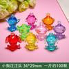 Gemas de cristal acrílicas para niños, accesorios de bricolaje para pequeños animales, juguetes de gemas para parques de atracciones, compra al por mayor