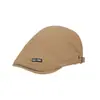 Gorra de Boina Literaria Retro Japonesa para Hombre Versión Coreana Simple Boina para Mujer Primavera y Otoño Estilo Callejero Británico Sombrero de Pintor de Moda