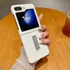 Funda para Teléfono Móvil con Soporte de Lichi para OPPO Find N3 FLIP para VIVO X FLIP Cuero de Alta Calidad