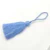 Em estoque Algodão Fita Grossa Franja Longa Pendente de Orelha 8cm Espiga Pendente de Franja Acessórios para Vestuário Acessórios Têxteis para Casa Espiga Pendente de Canto de Almofada