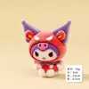 Dibujo Animado Sanrio Pequeño Demonio Kuromi Figura Linda Adorno para Coche Escritorio Accesorios para Transmisión en Vivo Caja Ciega Venta al por Mayor