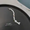 Horquilla Estilo Antiguo Accesorio para el Cabello Hanfu Borla Flecos Colgante con Cuentas Semi-Terminado Perla de Imitación Adorno Accesorio para Ropa DIY