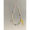 Cadena para Teléfono de Cachorro West Highland Amarillo Lanyard de Dibujos Animados Nicho Colgante de Cámara CCD Anti-Caída Estilo Femenino Lindo Estilo Ins