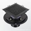 Ralo de Piso Invisível Transfronteiriço em Aço Inoxidável 304 Banheiro Vaso Sanitário Ralo de Piso Anti-Odor de Grande Vazão com Flange Atacado