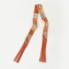 Venta al por mayor del fabricante: Bufanda Larga de Seda con Borlas y Tejido de Sarga, Cinta Decorativa Multiusos Adecuada para Regalo y Decoración de Joyería
