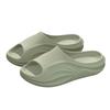 Pantuflas de verano para hombre, sencillas y de moda transfronterizas, nuevas, de EVA, con suela gruesa y suela elevada, sin cordones, para uso exterior.